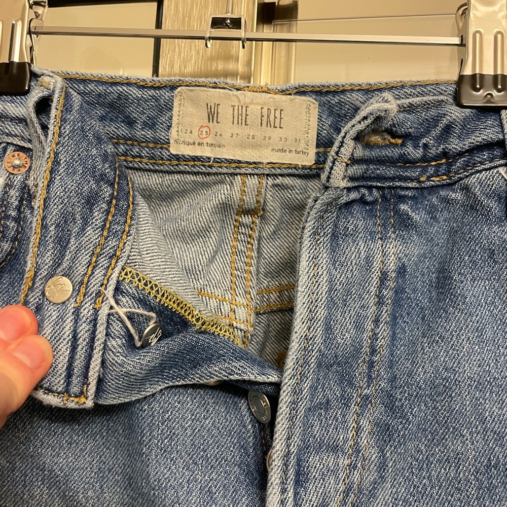 Free people jeans size 25